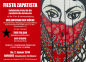 Plakat Fiesta Zapatista 2014