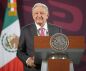 Präsident von Mexiko, Andrés Manuel López Obrador, während einer Pressekonferenz.